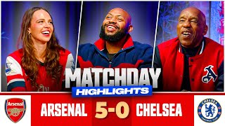 Arsenal EMBARRASS Chelsea  Arsenal 50 Chelsea  Match Day Highlights [upl. by Anomar361]