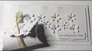 Wunderschöne Hochzeitskarte Stampin Up® [upl. by Jemie999]