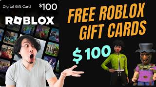 FREE Roblox Gift Card Codes 🎗 Free Roblox Gift Cards 2024 Roblox Lovers 🤑 [upl. by Oal]