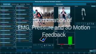 Biofeedback Training  Biomechanics  Noraxon [upl. by Acirederf500]