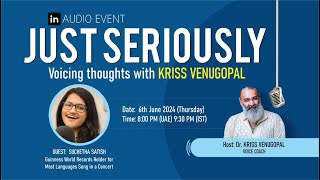 Just Seriously Voicing Thoughts with Kriss Venugopal Chapter 23 [upl. by Severson]