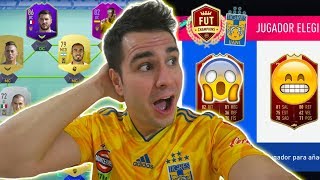 ¿LLEGO A ORO 3 en el FUT CHAMPIONS de TIGRES Liga MX  FIFA 19 [upl. by Eidda]