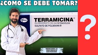 TERRAMICINA💊¿Para que sirve Tu aliado contra las bacterias DÓSIS  ¡Guía completa [upl. by Aggappera]