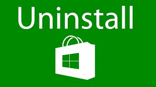 How to Completely Remove the Windows Store  Windows 10 [upl. by Aisitel]