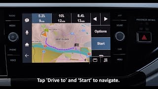 How To Connect Sygic Car Navigation with MirrorLink Infotainment System [upl. by Drofniw]