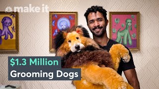 I Bring In 13 Million A Year As A Dog Grooming Artist [upl. by Atalie]