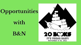 20Books Vegas 2022 Day 2  Opportunities with BampN [upl. by Waylon]