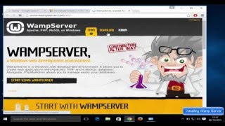 How to Download and Install Wamp Server on Windows 10 [upl. by Bowe767]