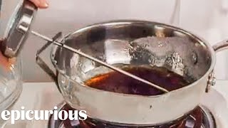 How to Caramelize Sugar  Epicurious [upl. by Assirem750]