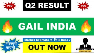 Gail Q2 Results 2025  Gail Results Today  Gail Share Latest News  Gail India Share News  Gail [upl. by Billen]