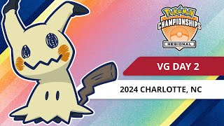 VG Day 2  2024 Pokémon Charlotte Regional Championships [upl. by Enywad705]