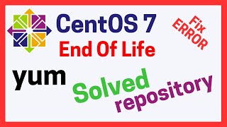 How to fix yum install error on centos  Cannot find a valid baseurl for repo base7x8664 [upl. by Aicert921]