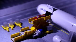 One day at a Model Airport  A Stop motion movie Part 2 [upl. by Morton]