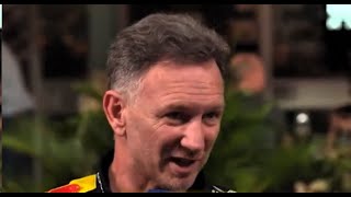 Christian Horner POST QUALIFYING interview  Singapore GP [upl. by Anemaj]