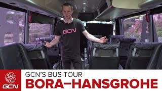 BoraHansgrohe Bus amp Kitchen Tour  Giro dItalia 2017 [upl. by Dressel565]