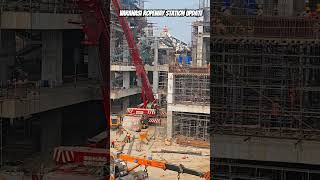 Varanasi Mega Project Ropeway varanasi travel youtube ropeway shortvideo shorts [upl. by Snebur]