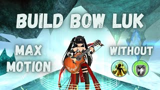 Build bow Luk max motion without HB skill  Toram online 2 [upl. by Hildegaard]