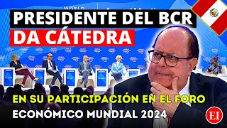 Julio Velarde da Cátedra en Foro Económico Análisis de la Economía Peruana 🇵🇪 y de América Latina [upl. by Villiers]