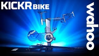 Wahoo KICKR BIKE Details  Tech Specs  First Look [upl. by Atteinotna]