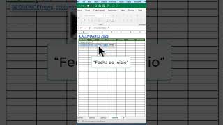 CREAR UN CALENDARIO DINÁMICO EN EXCEL DESDE NUESTRO EQUIPO MAC [upl. by Ylrahc]