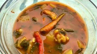 Aloo Patar Shutki Shira আলু পাতার শুটকি শিরা  Sylheti Shutki Shira Recipe  সিলেটি শুটকি শিরা [upl. by Maddie]