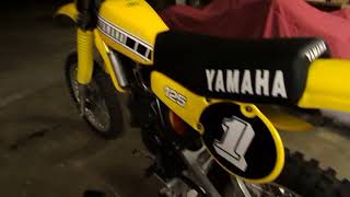 1980 YAMAHA YZ125g Vintage Dirt Bike Restoration [upl. by Mathilde]