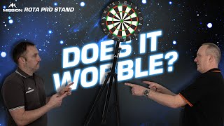 How Much Wobble Does A Travel Dart Board Have [upl. by Charley]