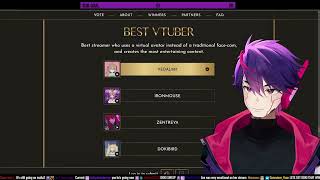 FalseEyeD Votes Vedal987 Best Vtuber Of The Year [upl. by Arie]