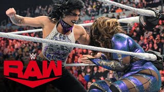 Rhea Ripley’s brawl with Nia Jax throws Raw into chaos Raw highlight Feb 5 2024 [upl. by Guillemette]