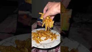 fries asmr 😋👌 food dailyvlog minivlog shortvideo [upl. by Ackley447]