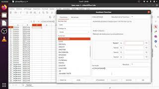 Linux renommer des fichiers par lots avec libreoffice calc [upl. by Comyns]