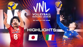 🇯🇵 JPN vs 🇮🇹 ITA  Highlights Final 34  Mens VNL 2023 [upl. by Gusty872]