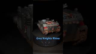 Grey Knights Rhino Warhammer 40K Showcase [upl. by Benji139]