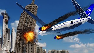 Realistic Plane Crashes w Ragdolls 😱 Teardown [upl. by Stedman]