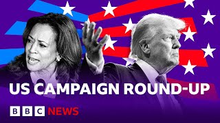 How Kamala Harris and Donald Trumps US election campaigns unfolded  BBC News [upl. by Notreb]