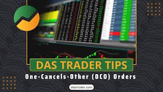 DAS Trader Tips Video OneCancelsOther OCO orders [upl. by Amathiste]