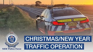 Christmas and New Year Road Traffic Safety Operation Western Region  NSW Police Force [upl. by Lianna]