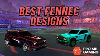 Best Rocket League Fennec Designs [upl. by Ahsieyk193]