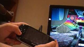 Play PS3 with a PSP [upl. by Ardnwahsal]