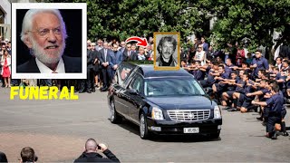 Emotional Funeral of Donald Sutherland  Actor Donald Sutherland dead at age 88 [upl. by Heywood]