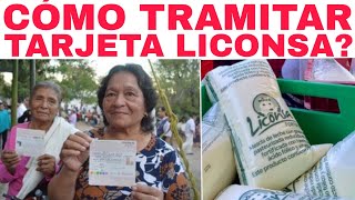 CÓMO TRAMITAR TARJETA LECHE LICONSA 350 PESOS EL LITRO FÁCIL Y GRATIS [upl. by Pisano]