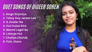 Duet Songs Of Digeer Soren  Santali Modern Song  SantaliKids [upl. by Aidualc]