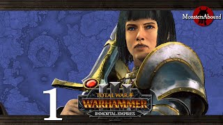 Total War Warhammer 3 Immortal Empires  Chevaliers de Lyonesse Repanse de Lyonesse 1 [upl. by Tullus881]