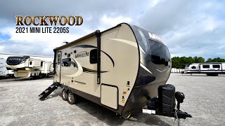 2021 Forest River Rockwood Mini Lite 2205S Camper Southern RV Dealer McDonough GA [upl. by Eenej273]