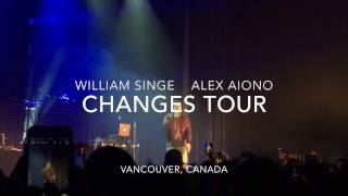 William Singe amp Alex Aiono  Changes Tour  Vancouver [upl. by Prudie]