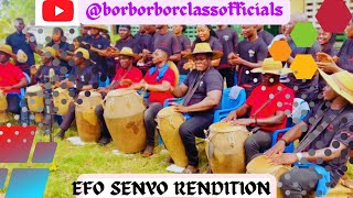 A powerful rendition of Efo Senyo borborbor songs Part 1 entertainment ghanaculture [upl. by Ynottirb]