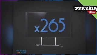 x265  The Best Next Gen 4k Codec [upl. by Simdars]