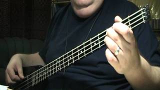 Waylon Jennings Good Ol Boys Bass Cover [upl. by Araihc]