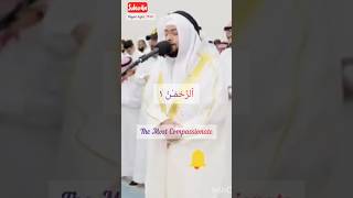 Surah ArRahman Translate English💕💕 Sheikh Ahmad Al Alnufais makkah quran rayansajidtv50 [upl. by Eedrahs446]