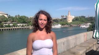 Summer Study Abroad Internship in Seville Spain interview with Paige Rice GlobalEd [upl. by Cutlerr213]